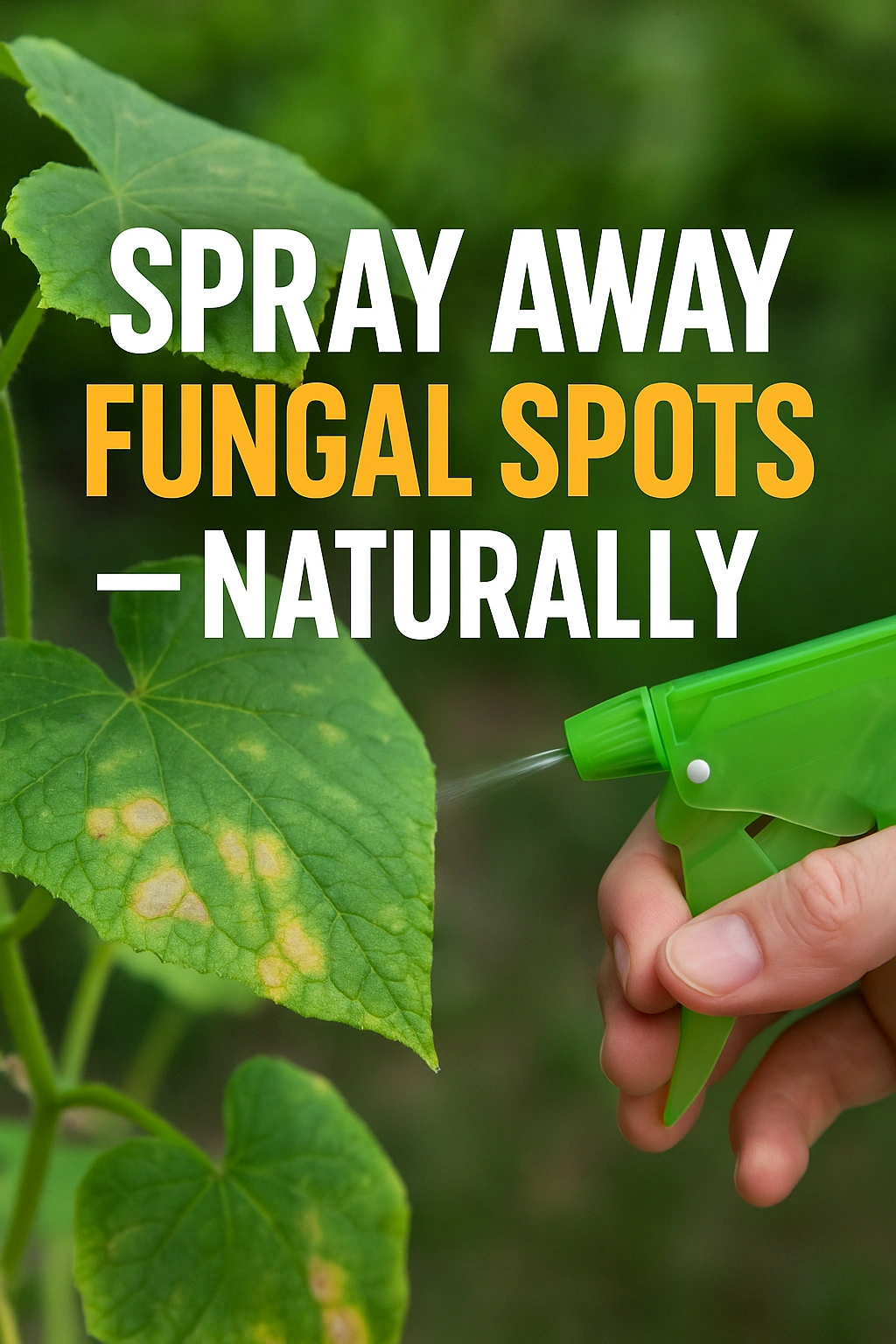 Spray Away Fungal Spots — Naturally