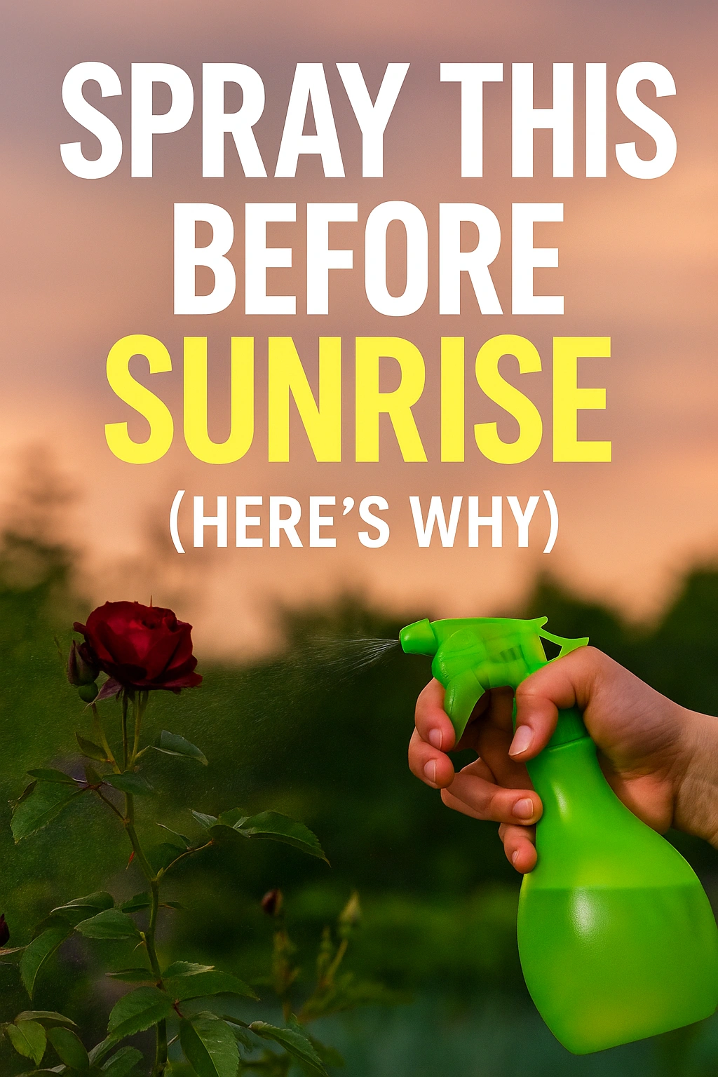 Spray This Before Sunrise (Here’s Why)