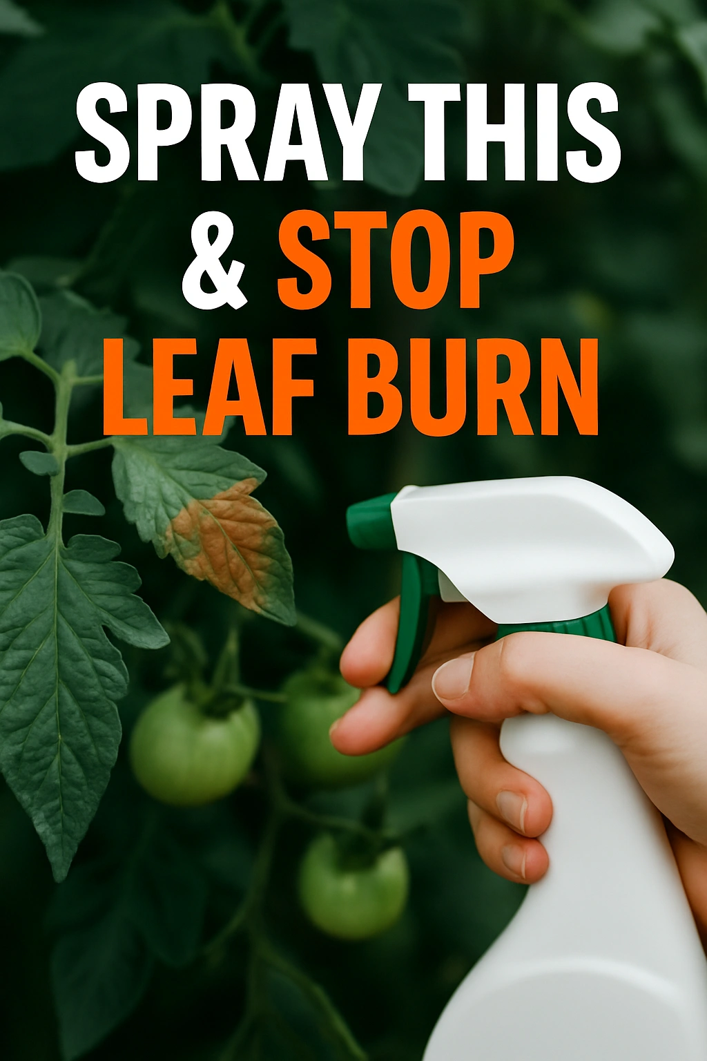 Spray This & Stop Leaf Burn