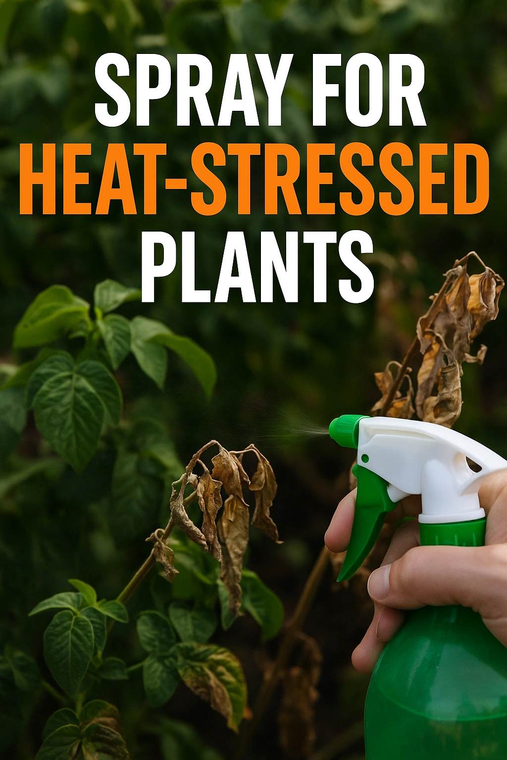 Spray for Heat-Stressed Plants