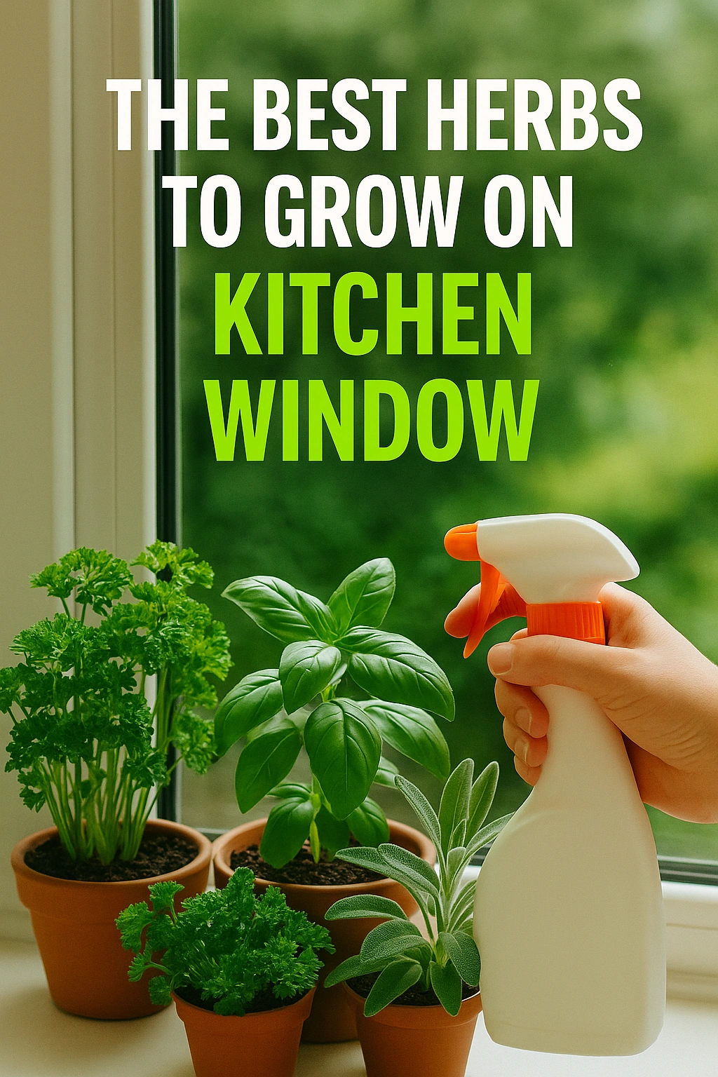 The Best Herbs to Grow on a Kitchen Window