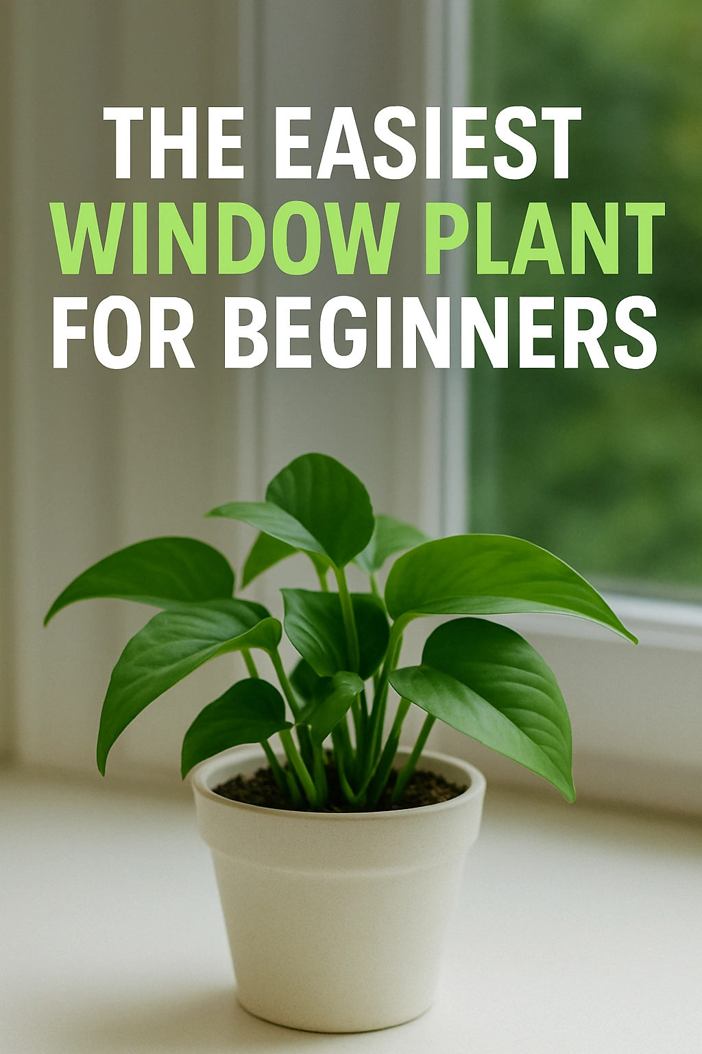 The Easiest Window Plant for Beginners