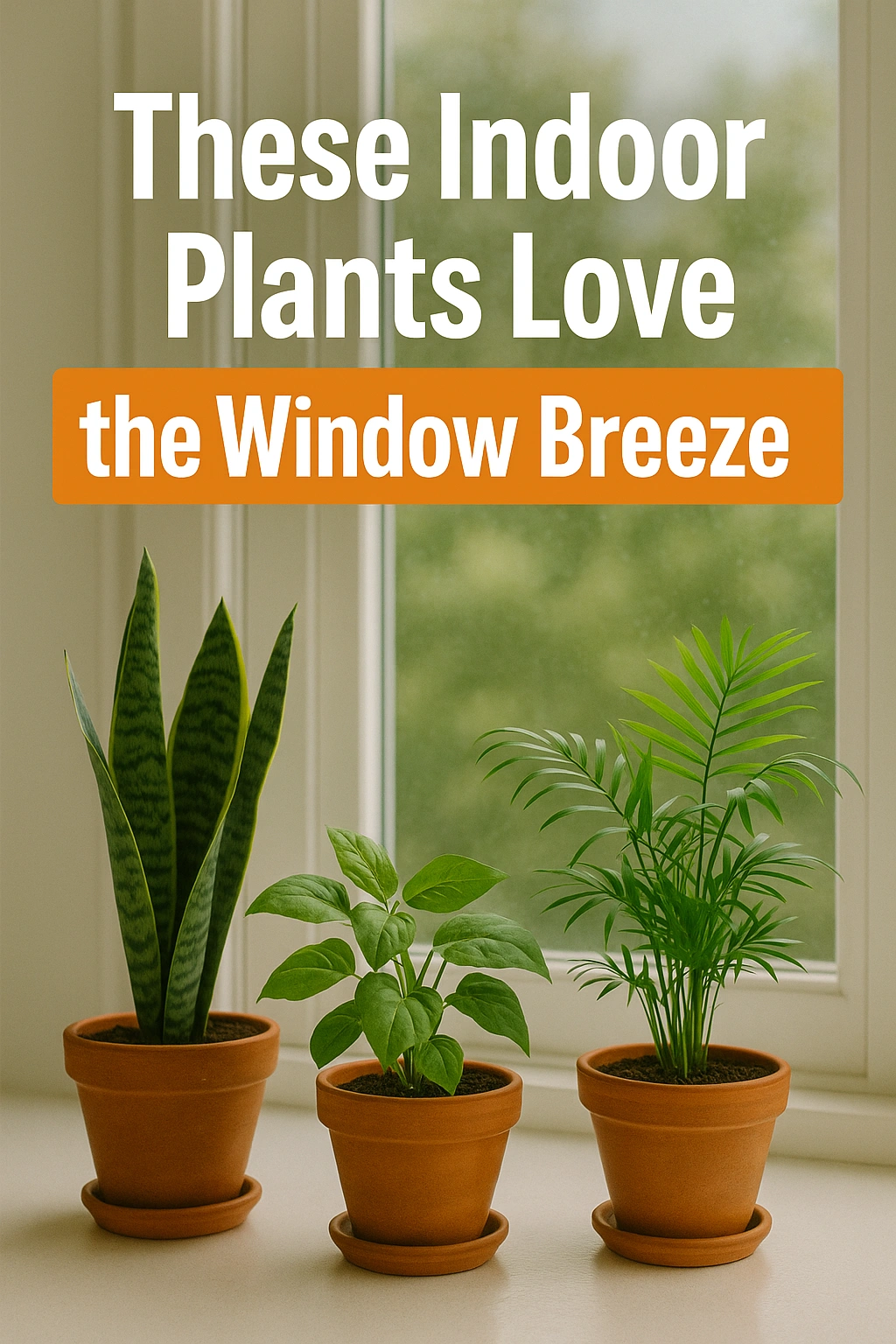 These Indoor Plants Love the Window Breeze