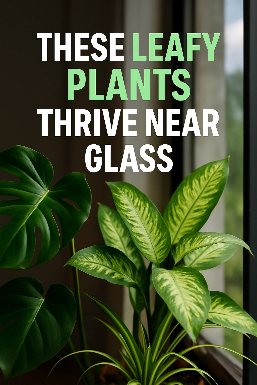 These Leafy Plants Thrive Near Glass
