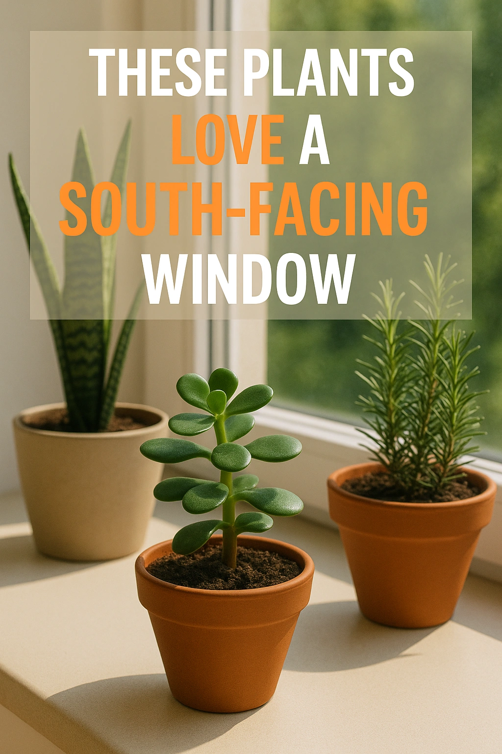 These Plants Love a South-Facing Window