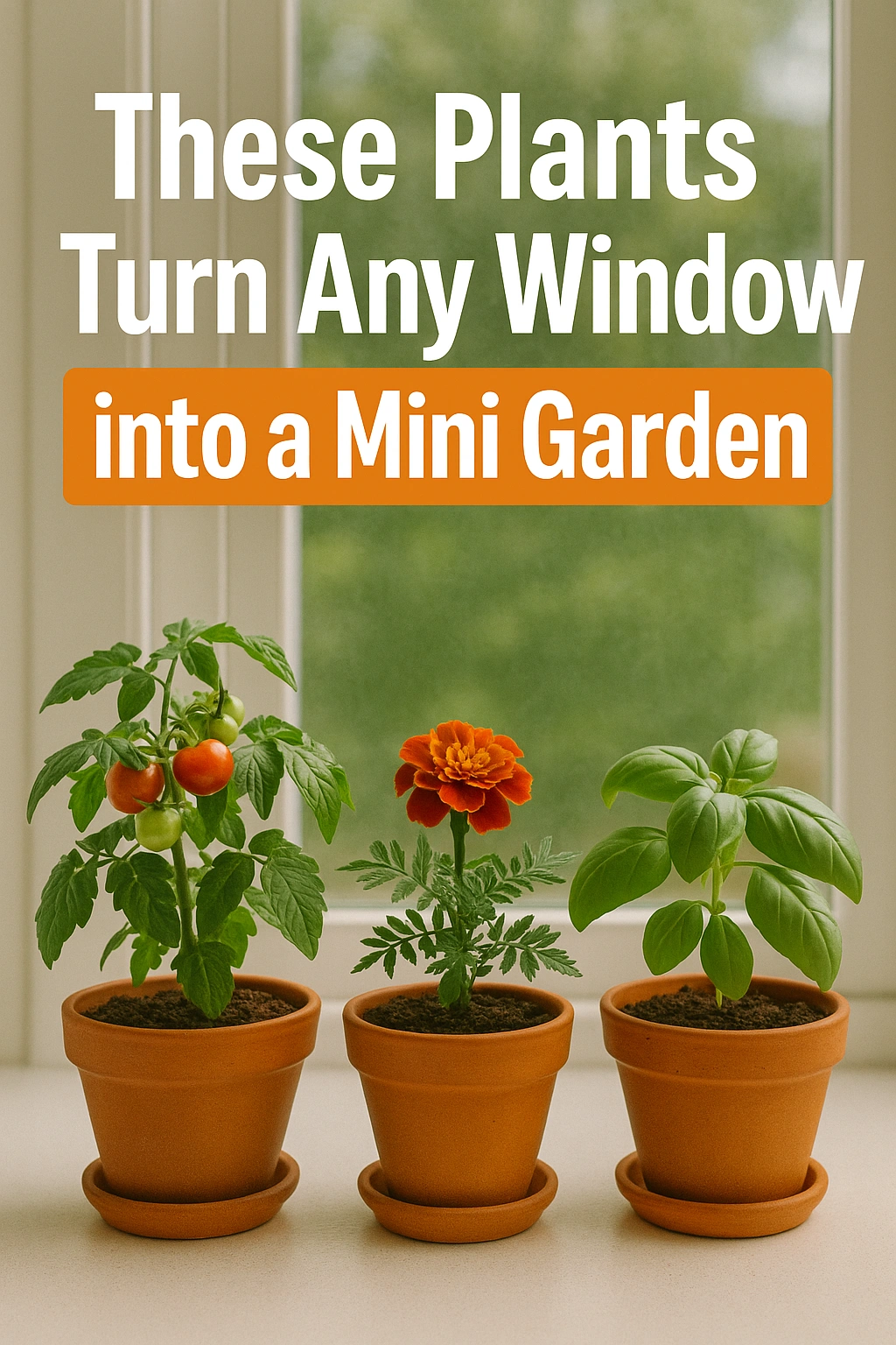 These Plants Turn Any Window into a Mini Garden