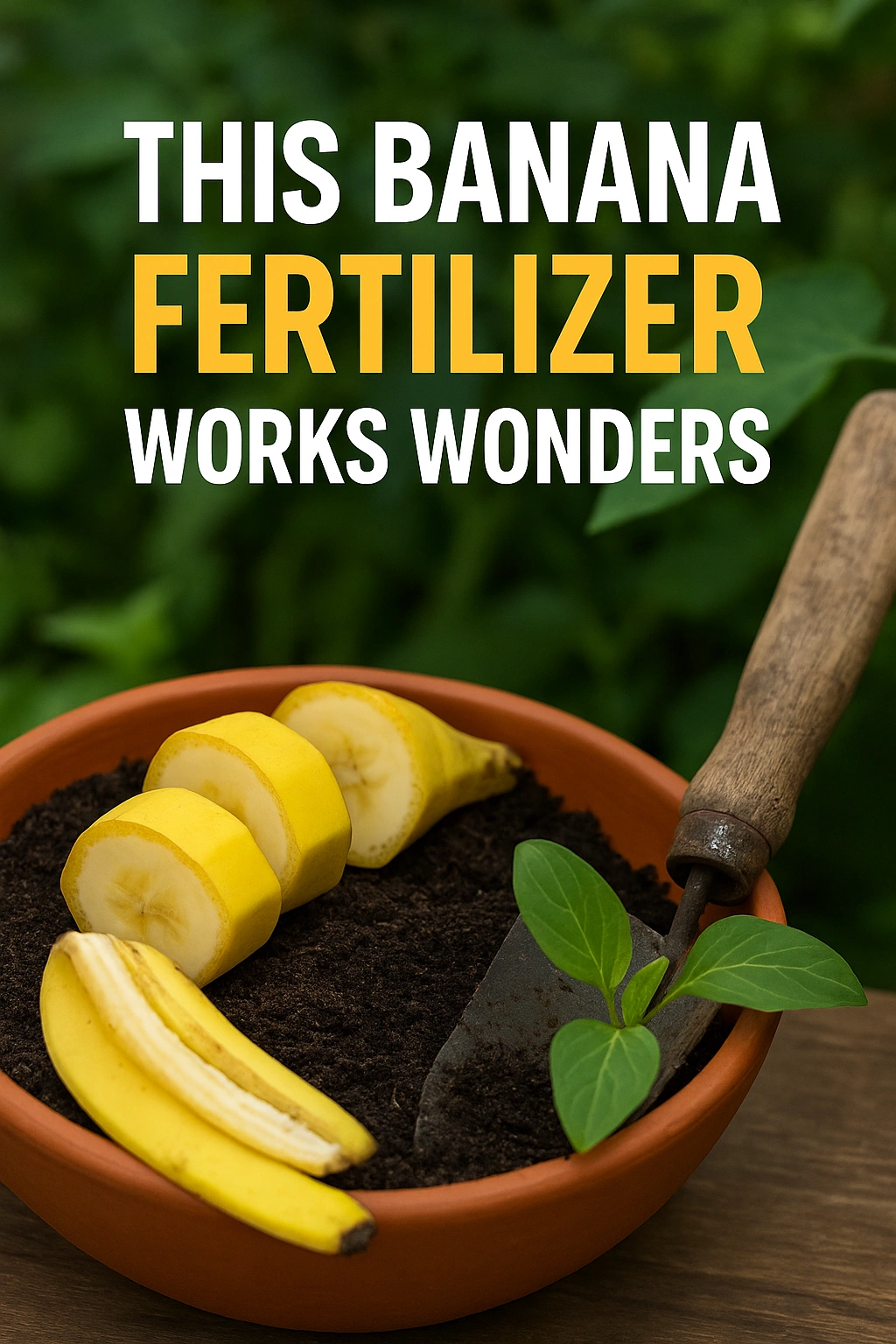 This Banana Fertilizer Works Wonders