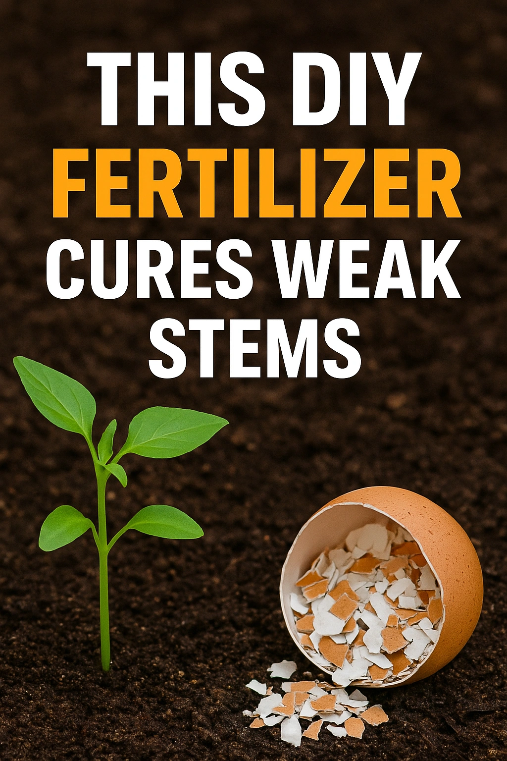 This DIY Fertilizer Cures Weak Stems