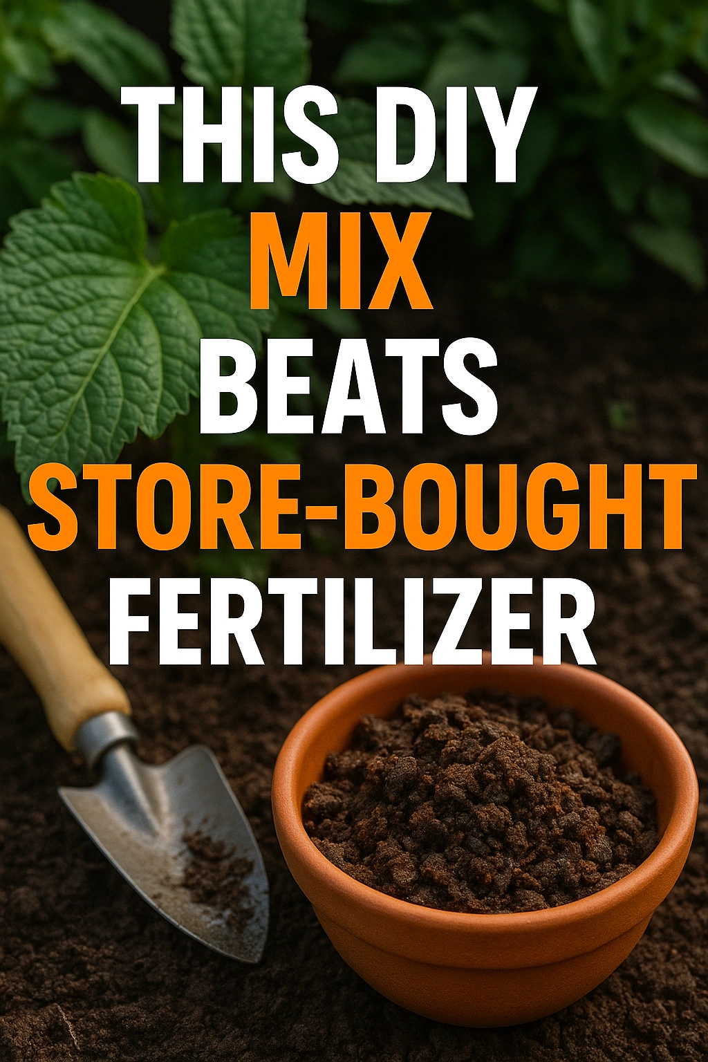 This DIY Mix Beats Store-Bought Fertilizer