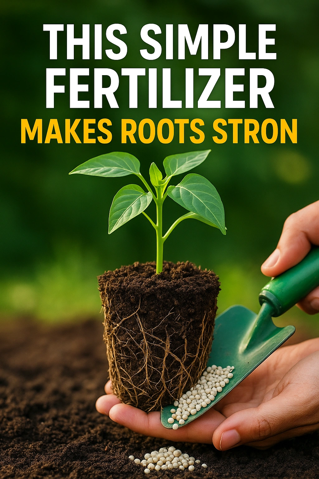 This Simple Fertilizer Makes Roots Strong