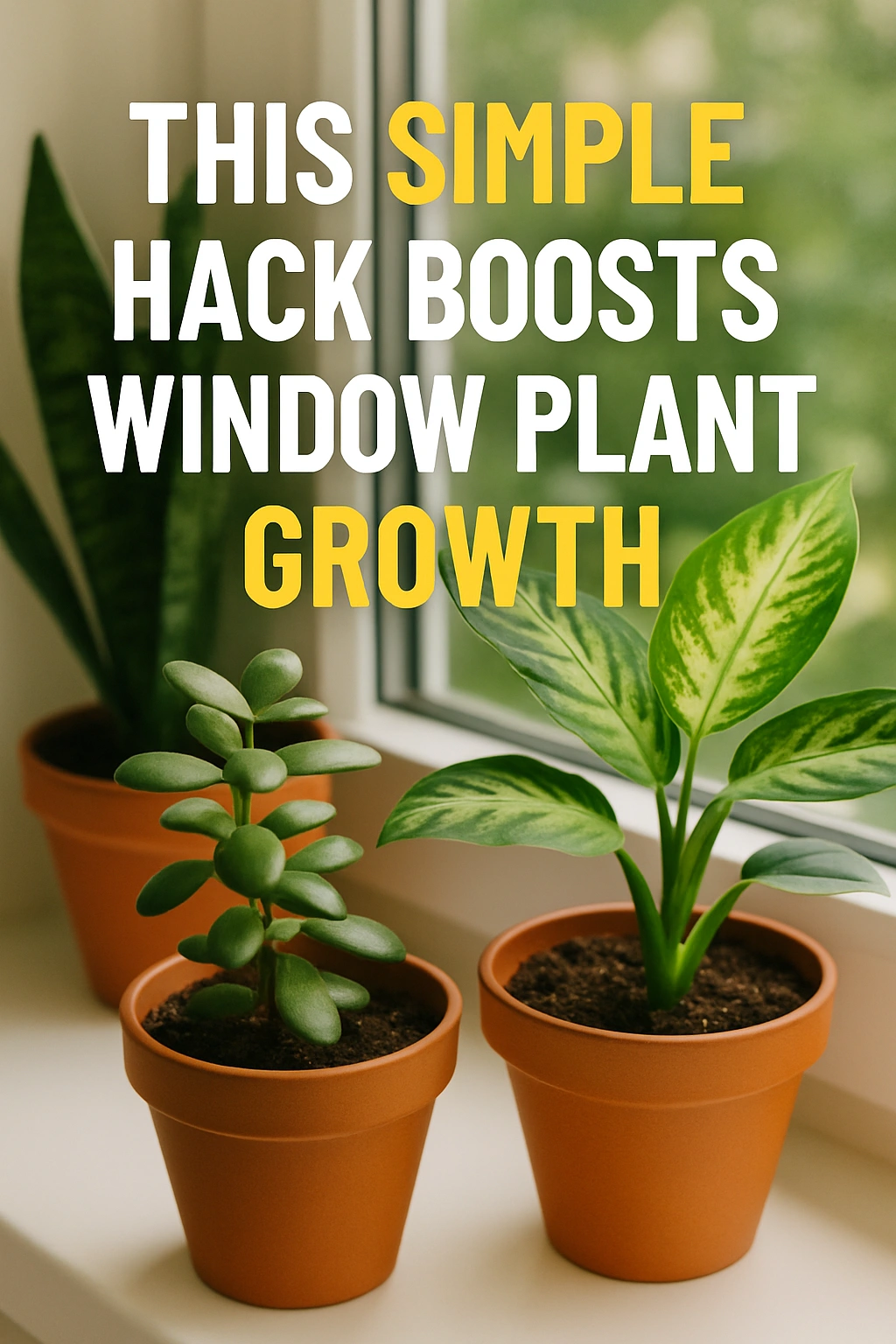 This Simple Hack Boosts Window Plant Growth