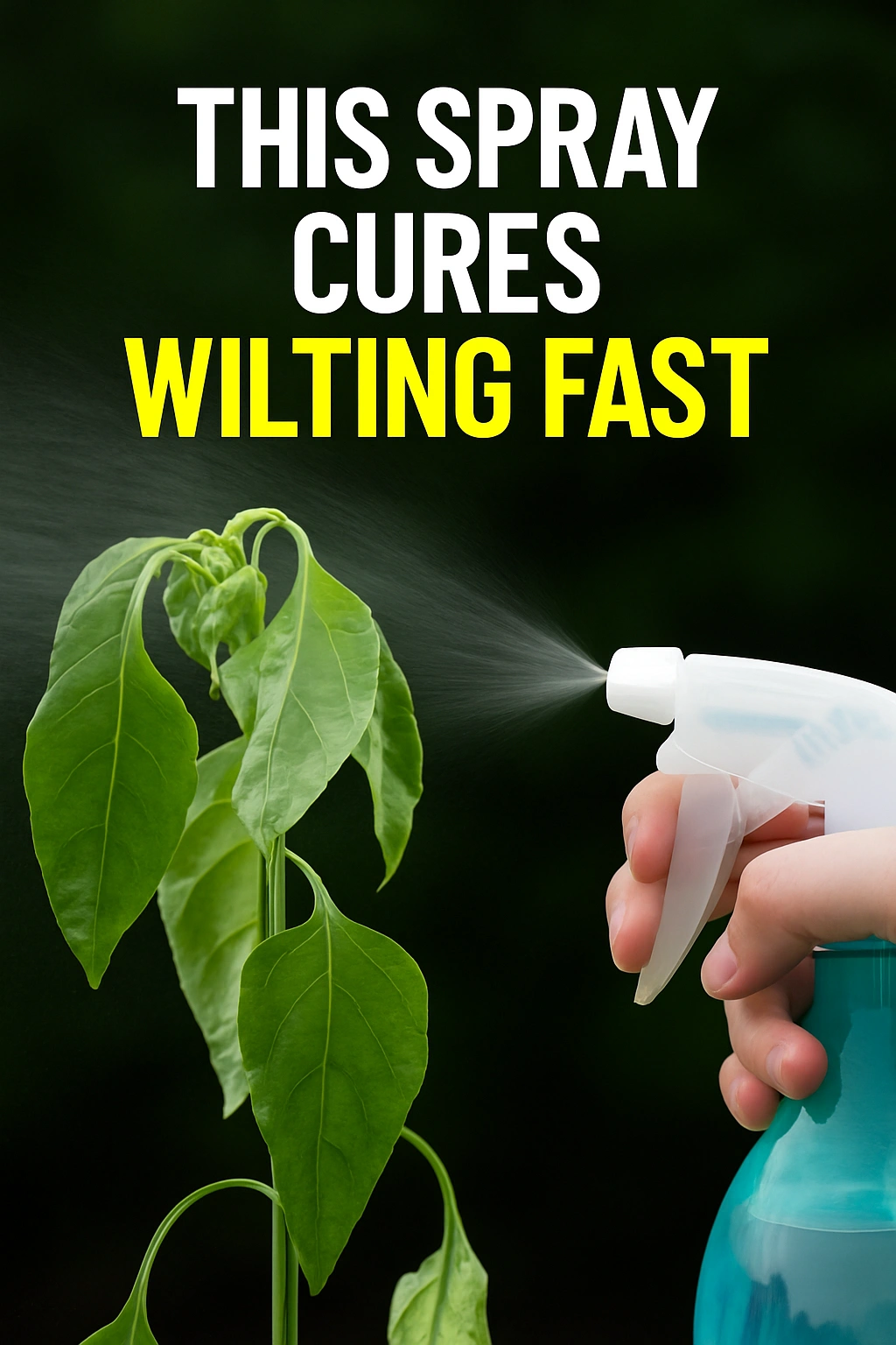 This Spray Cures Wilting Fast