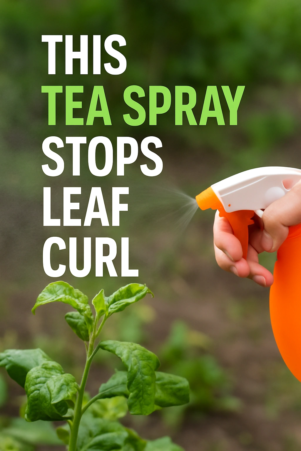This Tea Spray Stops Leaf Curl