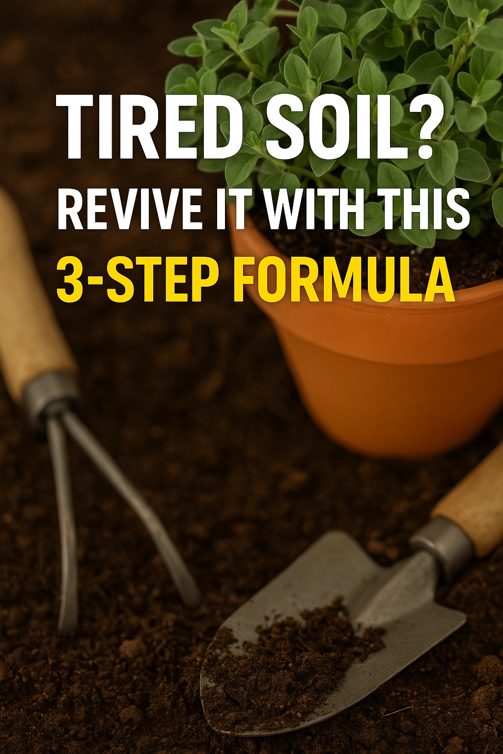 Tired Soil Revive It with This 3-Step Formula