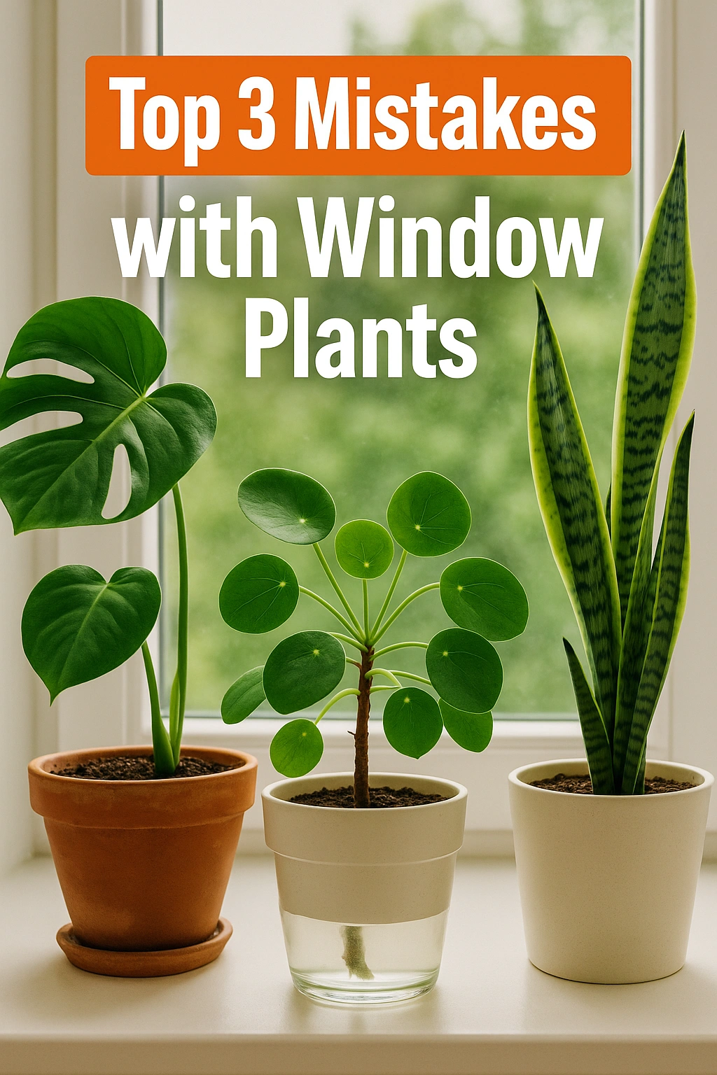 Top 3 Mistakes with Window Plants
