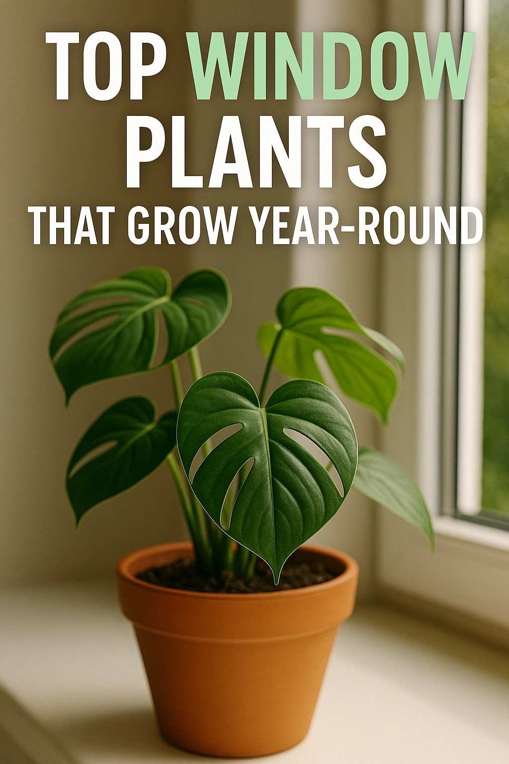 Top Window Plants That Grow Year-Round