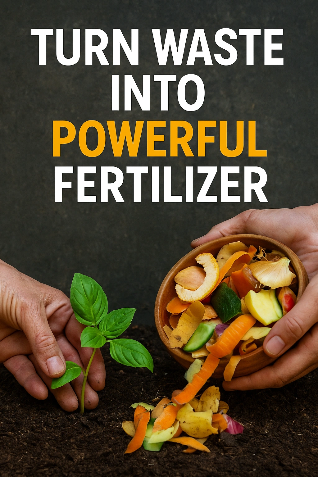 Turn Waste Into Powerful Fertilizer