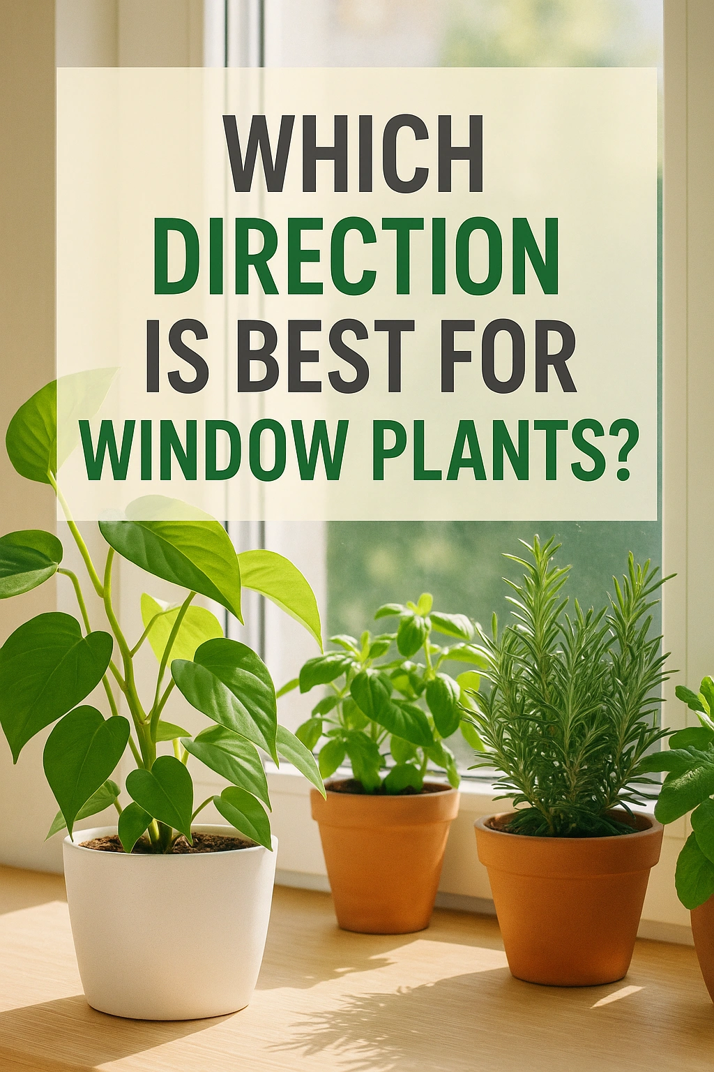 Which Direction is Best for Window Plants