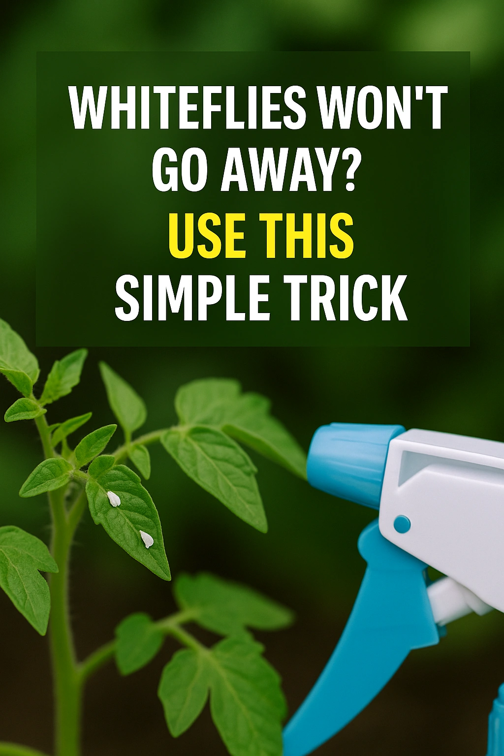 Whiteflies Won’t Go Away Use This Simple Trick