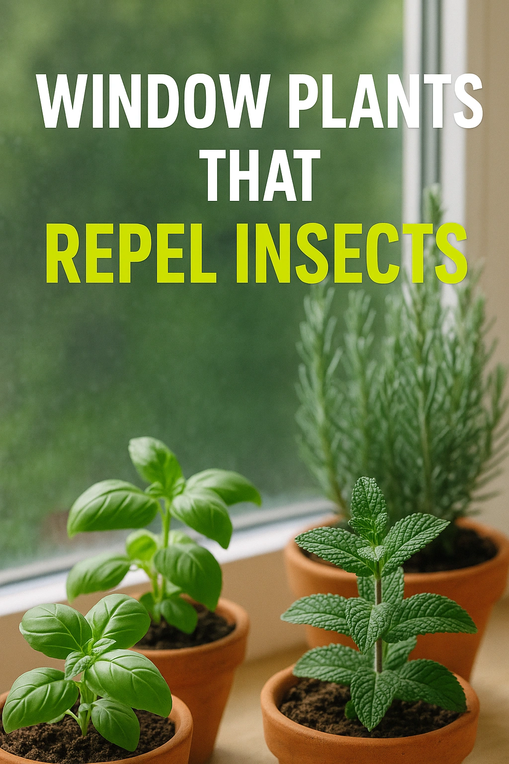Window Plants That Repel Insects