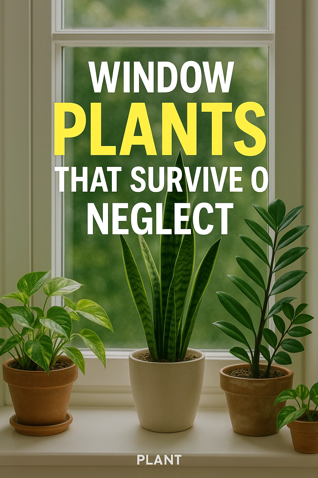Window Plants That Survive on Neglect