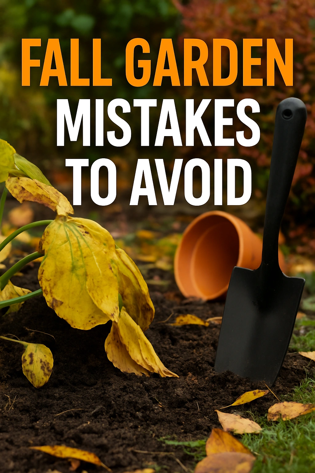 Fall Garden Mistakes to Avoid