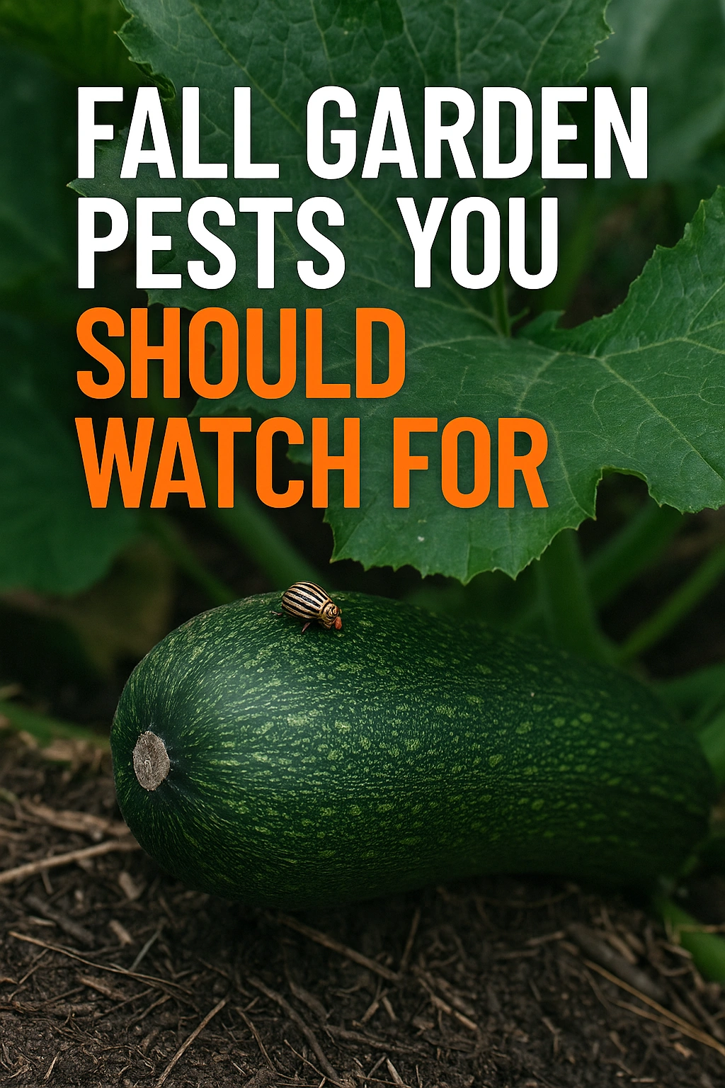 Fall Garden Pests You Should Watch For