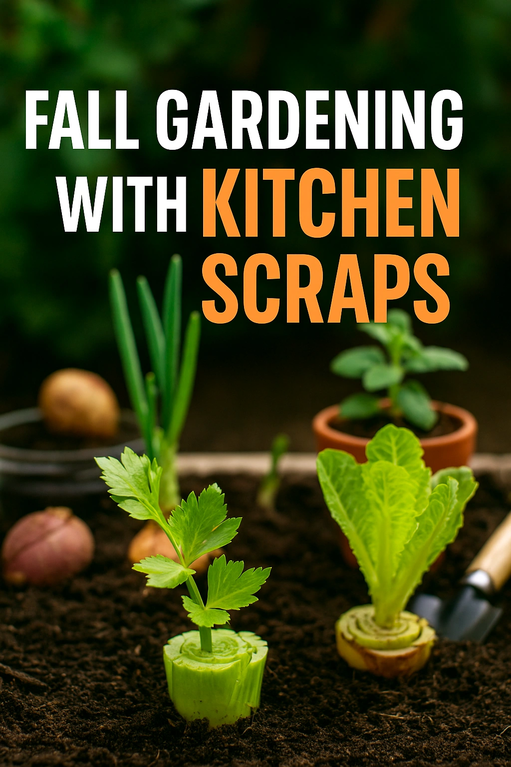 Fall Gardening with Kitchen Scraps