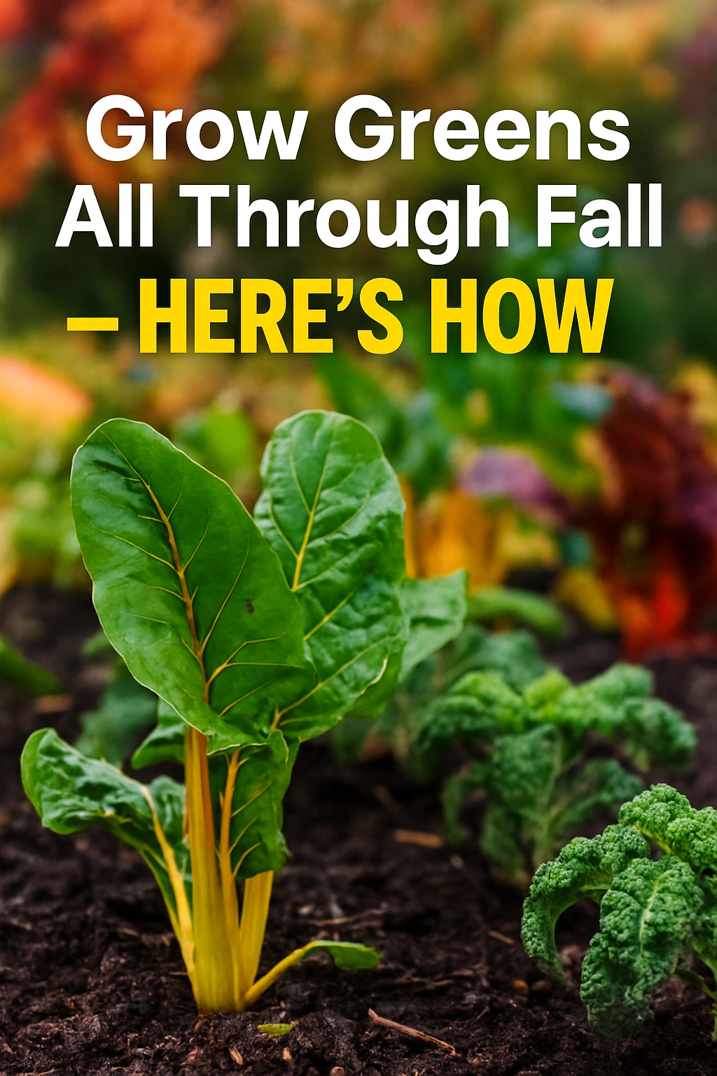 Grow Greens All Through Fall — Here's How