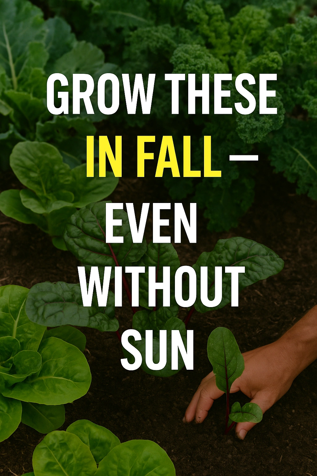 Grow These in Fall — Even Without Sun