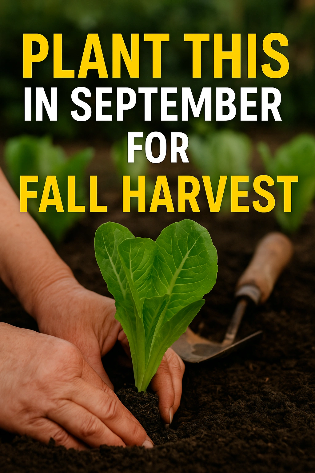 Plant This in September for Fall Harvest