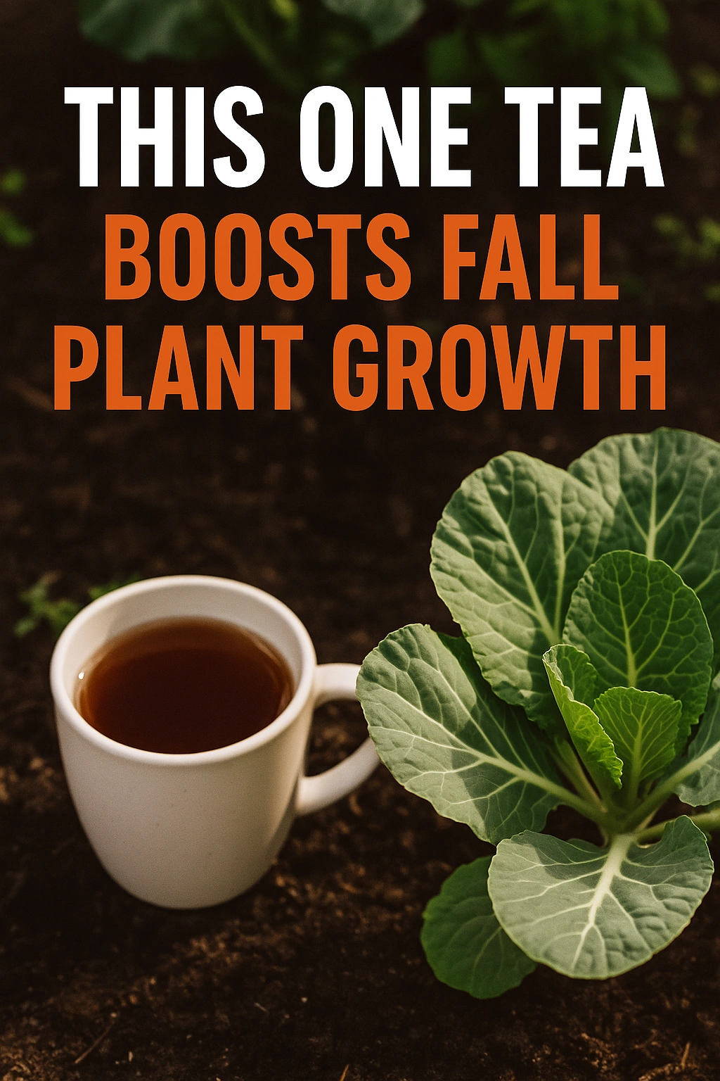 This One Tea Boosts Fall Plant Growth