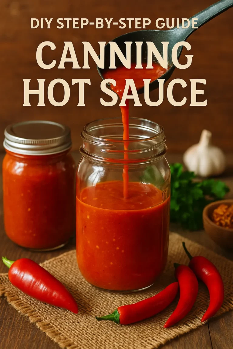 DIY Step-by-Step Guide to Canning Hot Sauce
